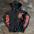 90’s Harley Untamed Flame Zip-Up Hoodie (XL)