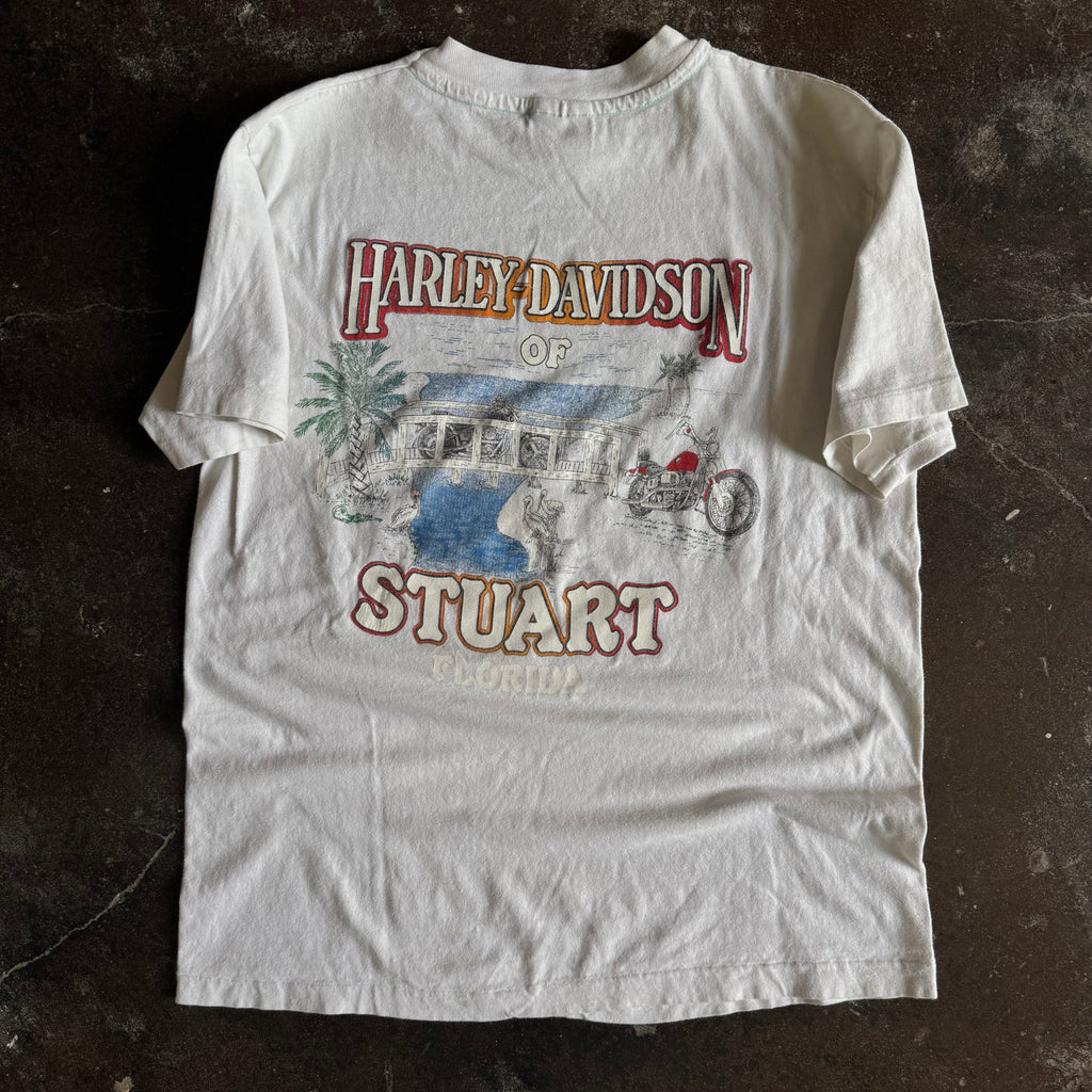 80’s Harley Killer Whale “at the Beach” Tee (L)