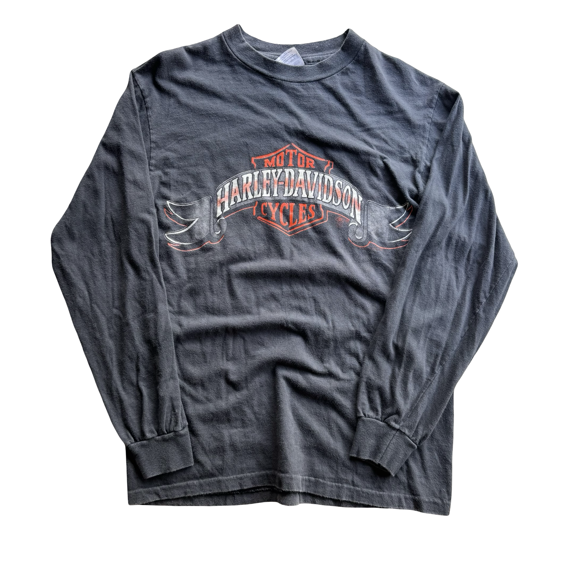 80’s Harley Cycle Den Longsleeve Tee Size M