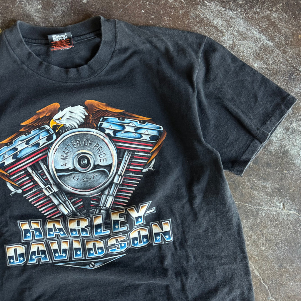 90’s Harley V Twin Eagle Dallas Tee (L)
