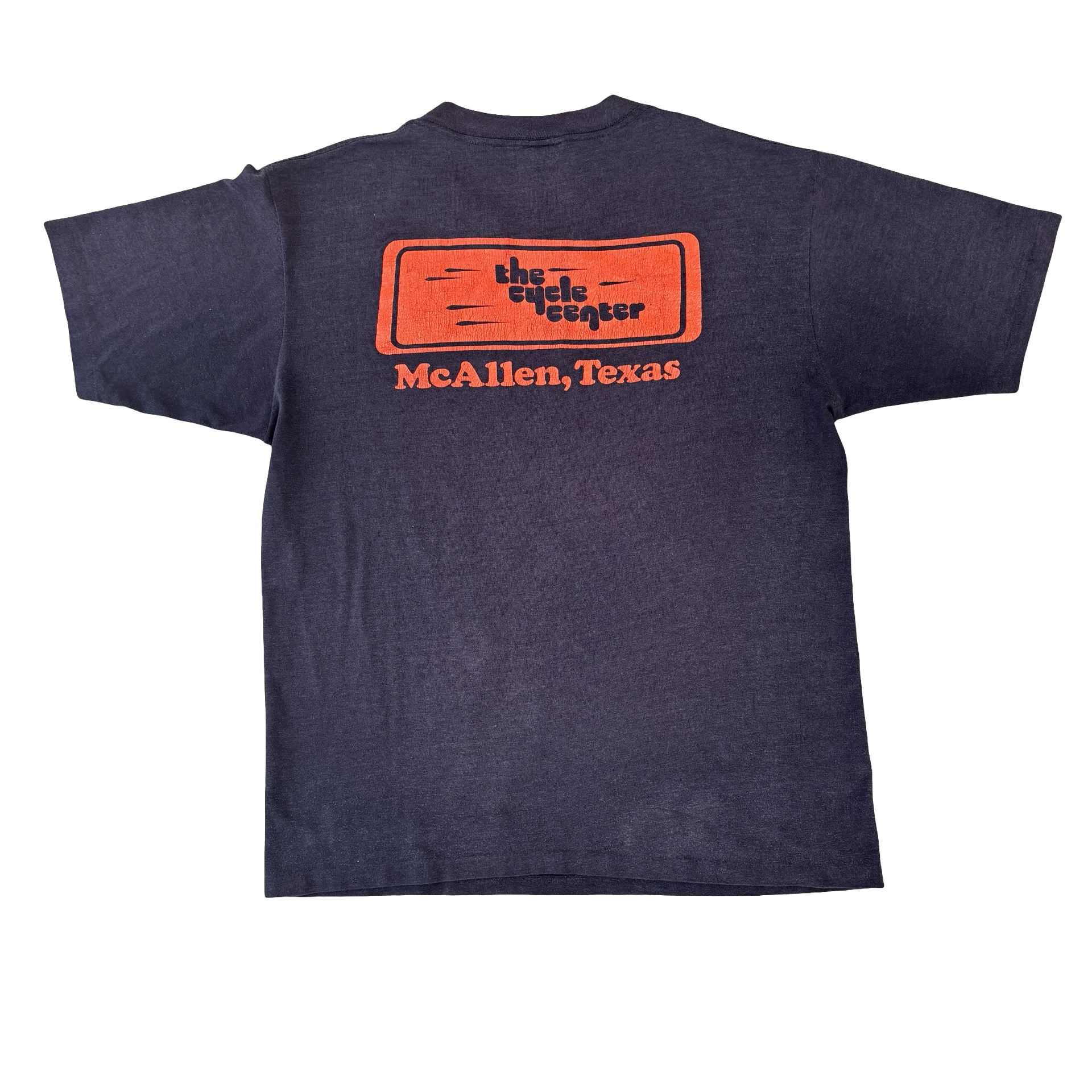 80’s Harley American 3D Emblem Texas Tee Size L