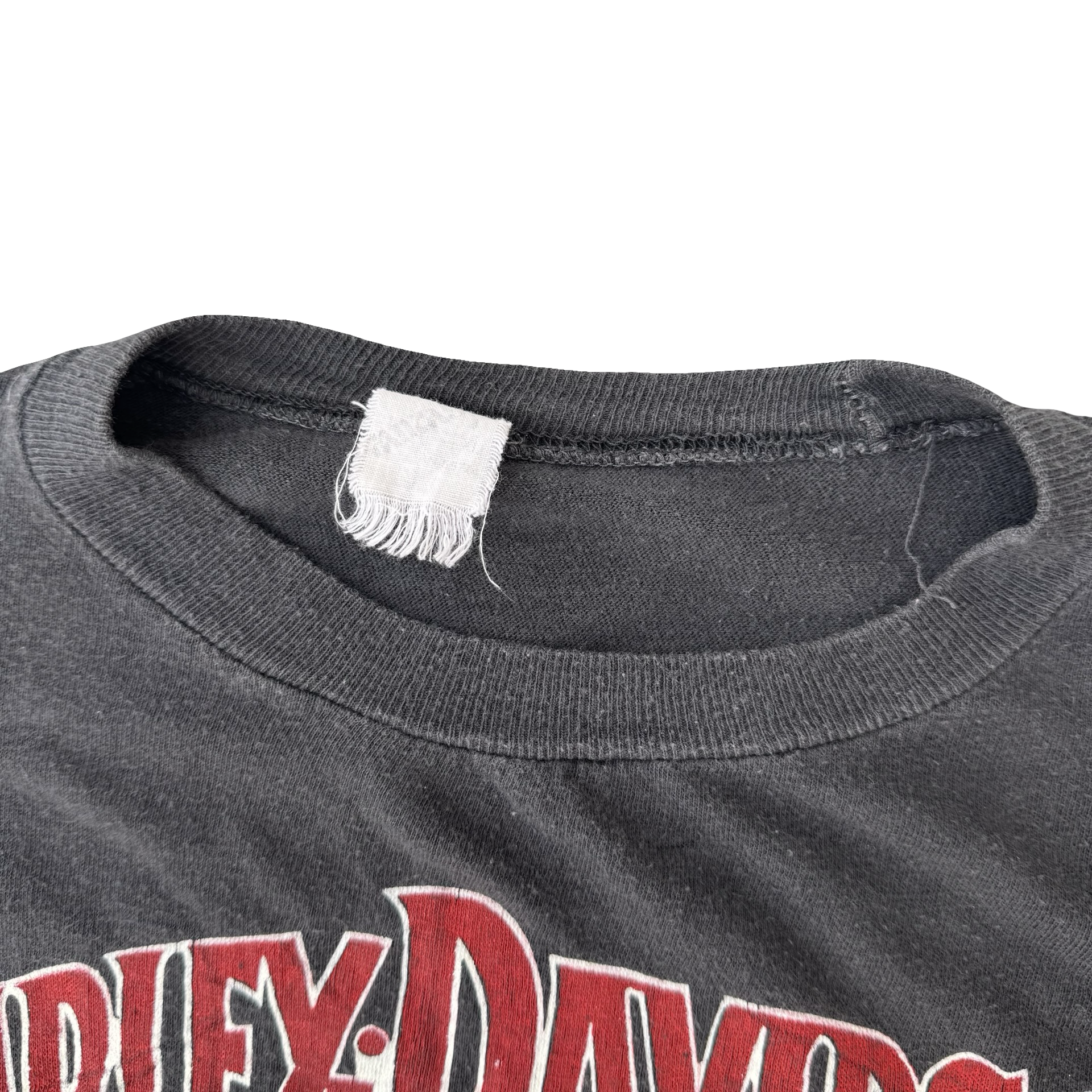 80’s Harley Ride Free Die Young Bandana Skull Tee Size M