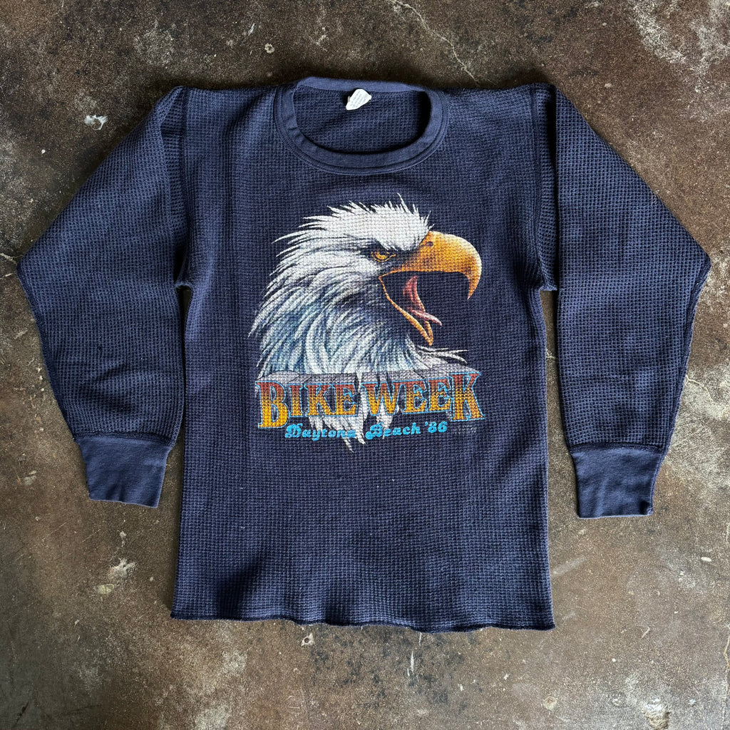 80's Harley 3D Emblem Bike Week Thermal (S/M)