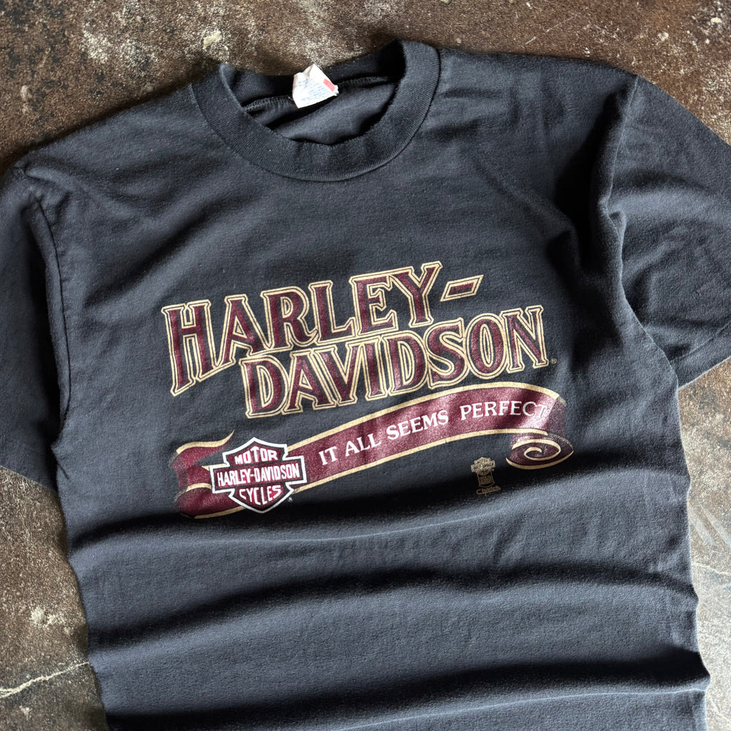 80’s Harley “Seems Perfect” Tee (M)