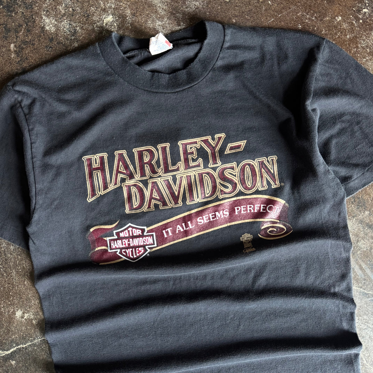 80’s Harley “Seems Perfect” Tee (M)