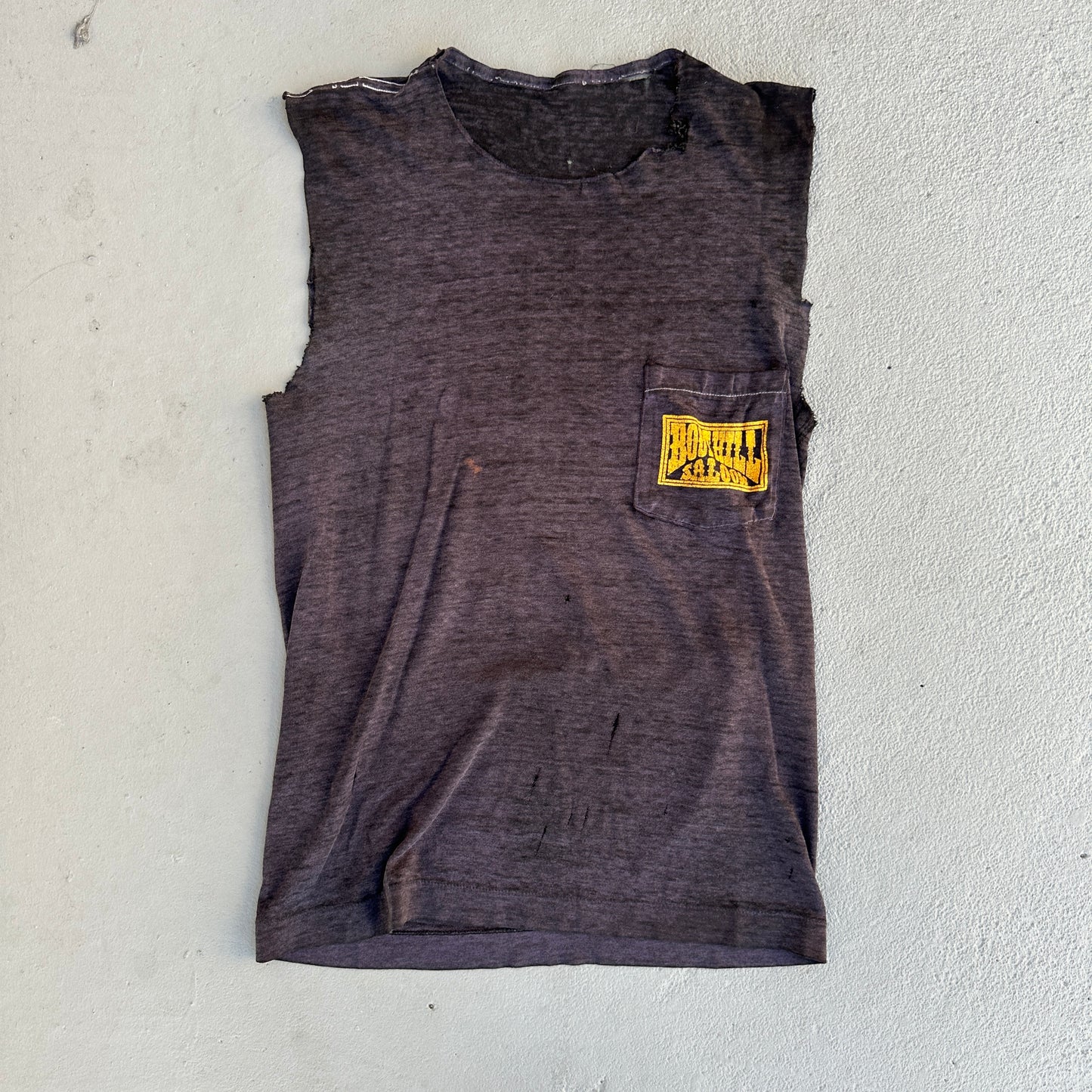 1984 Boothill Saloon Cut-Off Tee (Battle-Scarred)