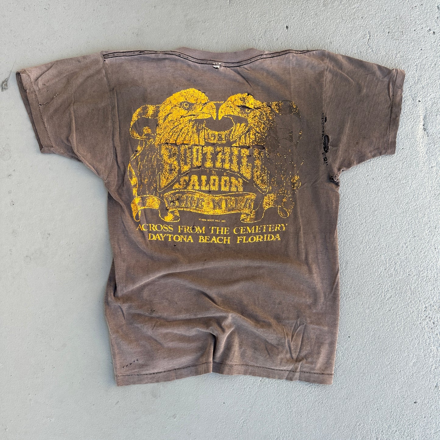 1986 Boothill Saloon Tee (Well-Worn)