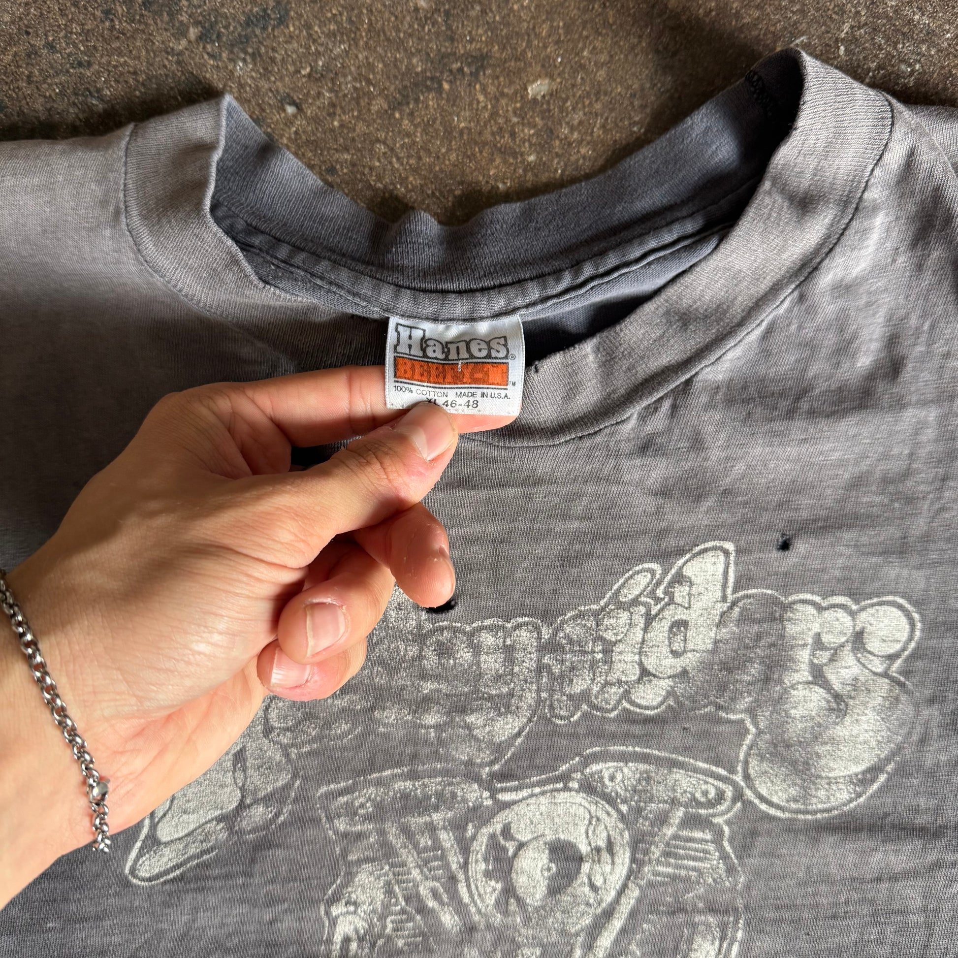 70’s Harley “The Longest Stroke” Sun Faded Tee (XL)