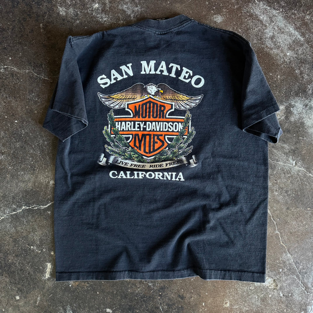 90’s Harley Sturgis San Mateo California Tee (M)