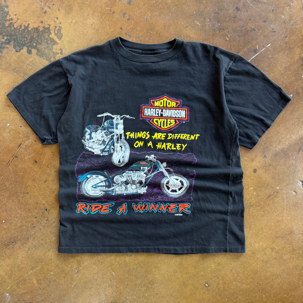 90’s Harley “Ride A Winner” Funwear Tee (L)