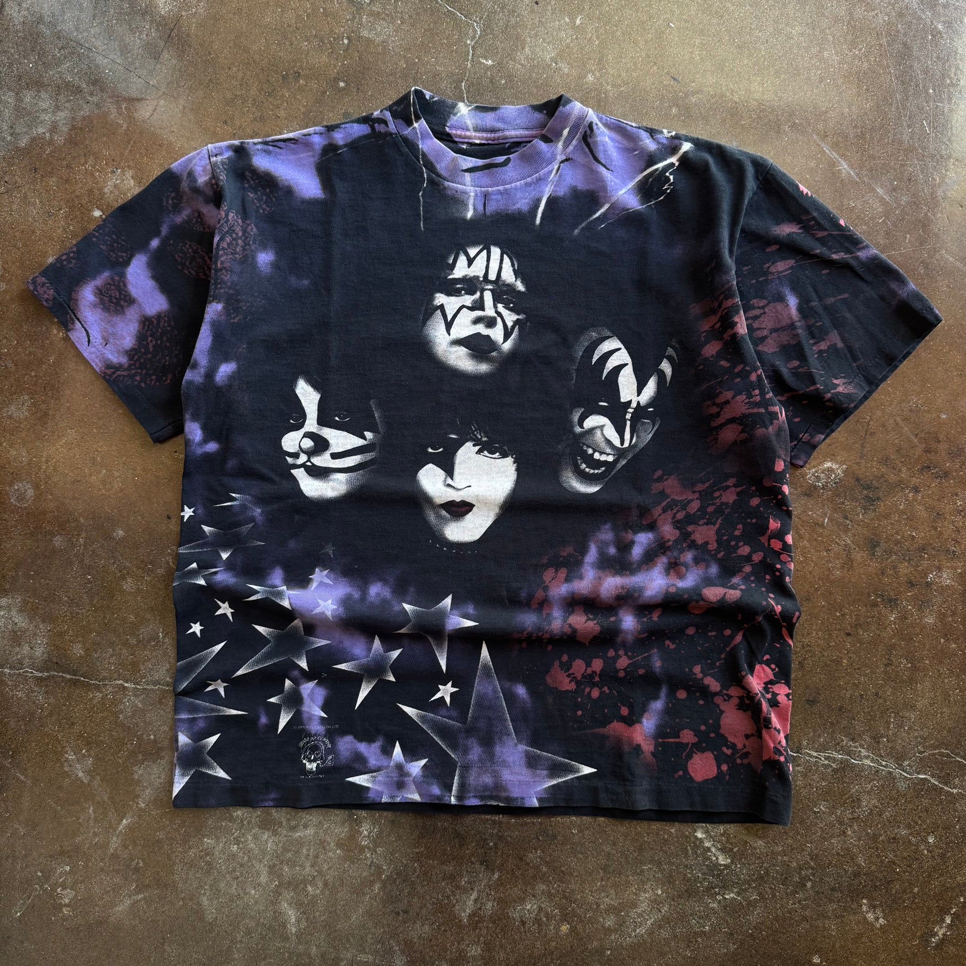 90’s Kiss Alive Worldwide Tour AOP Tee (XL)