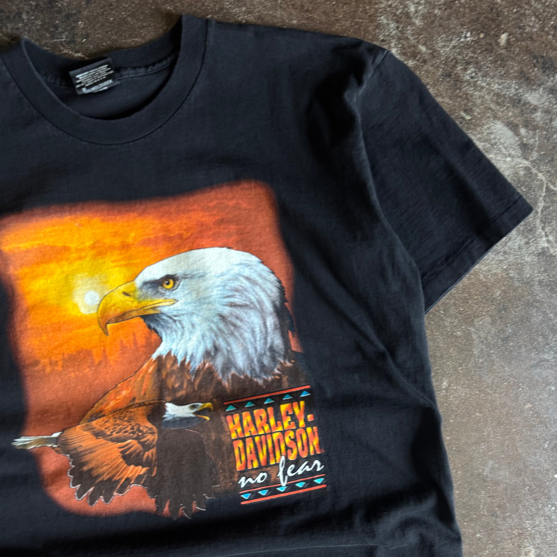90’s Harley Davidson No Fear Eagle Tee (L)