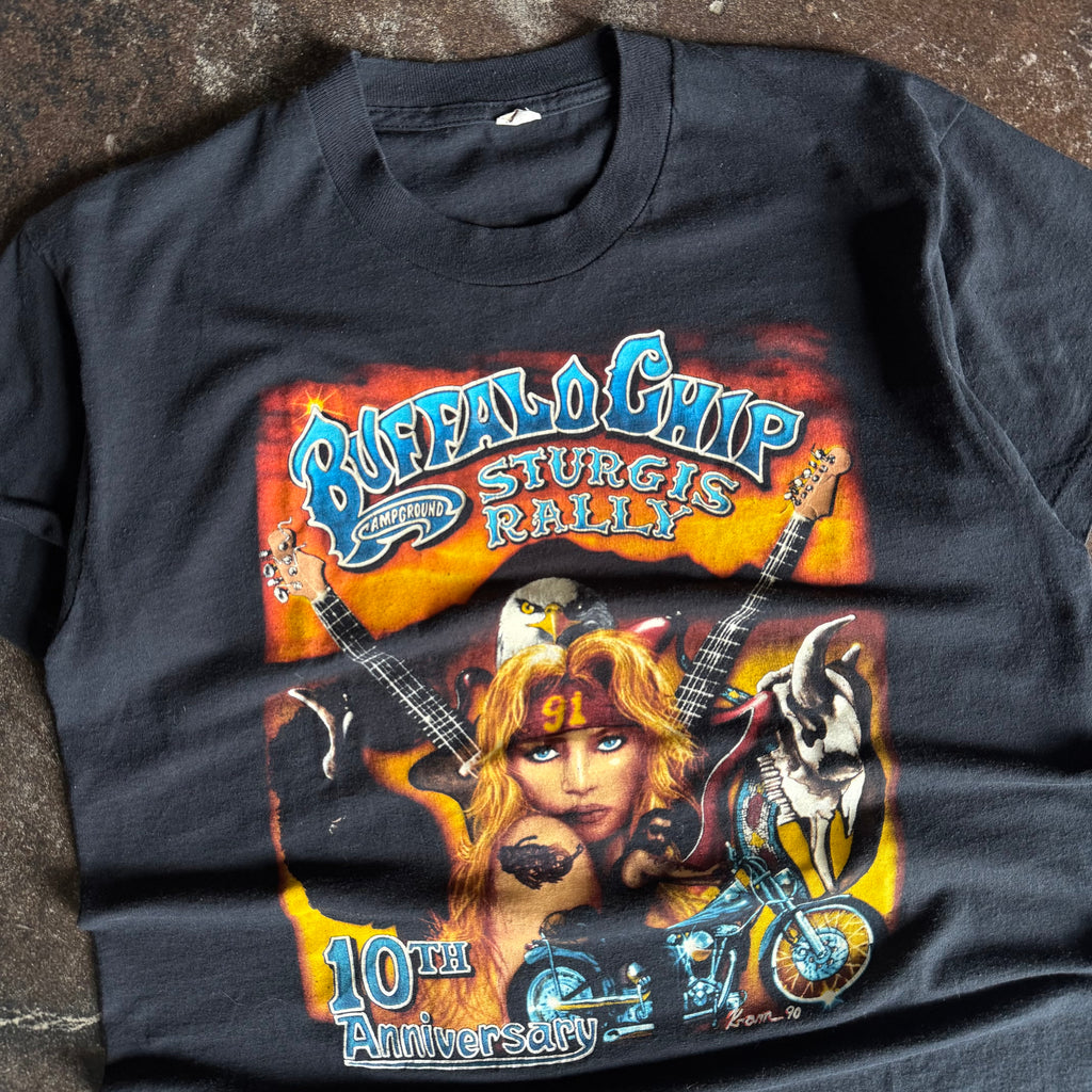 90’s Sturgis Rally Buffalo Chip Tee (L)