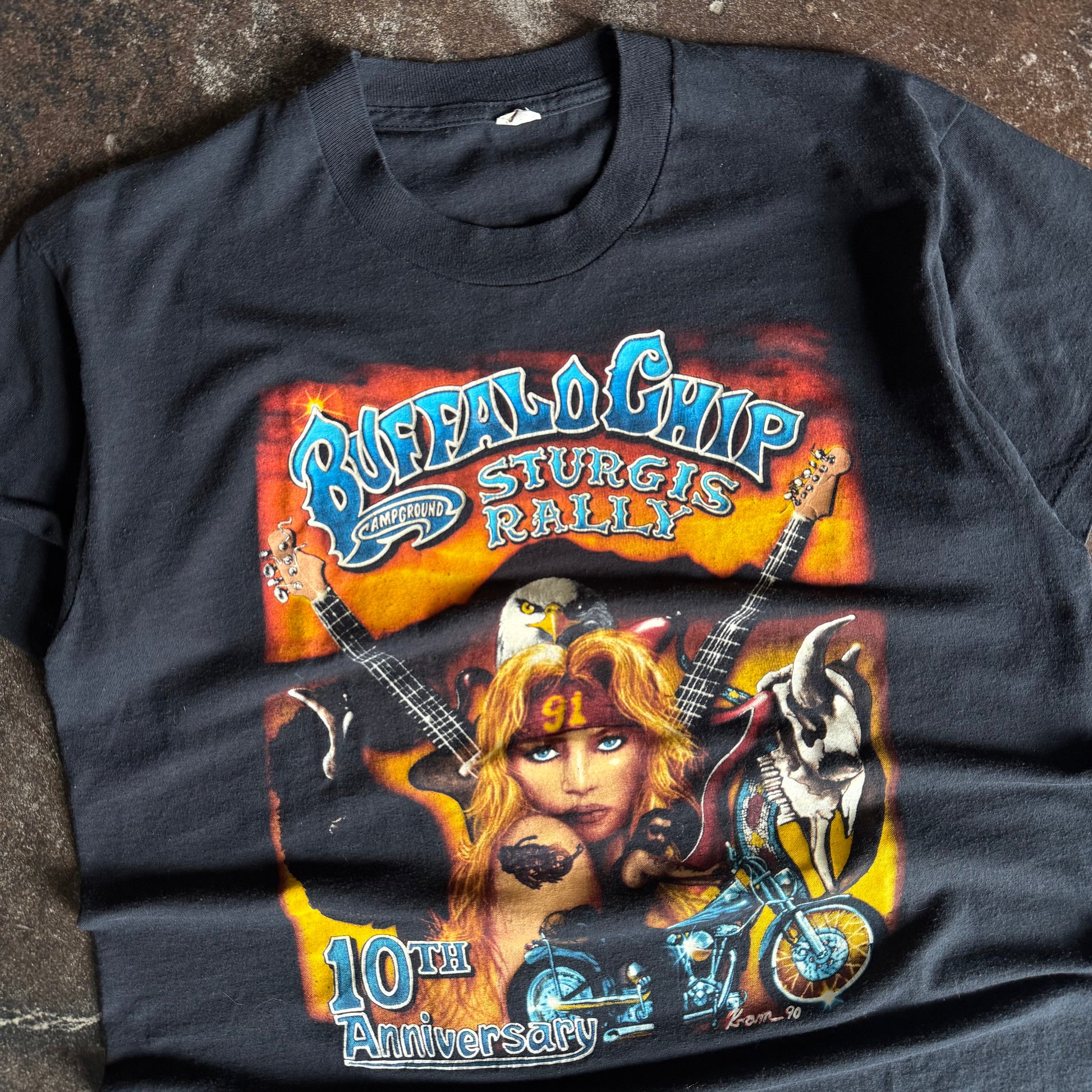 90’s Sturgis Rally Buffalo Chip Tee (L)