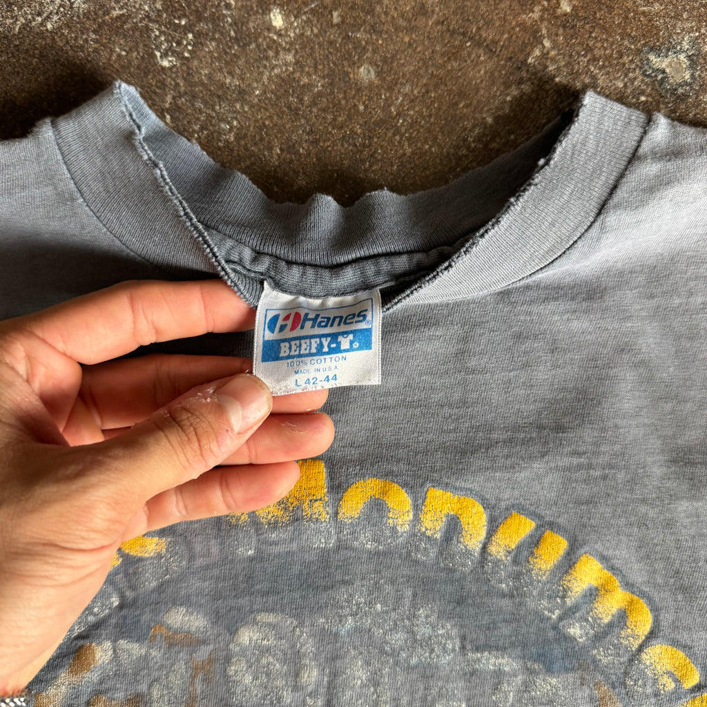 80’s Harley Monument Bikers Only Sun Faded Tee (L)