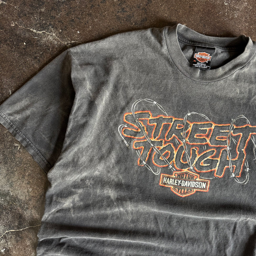 90’s Harley Street Tough Sun Faded Barbwire Tee (XL)
