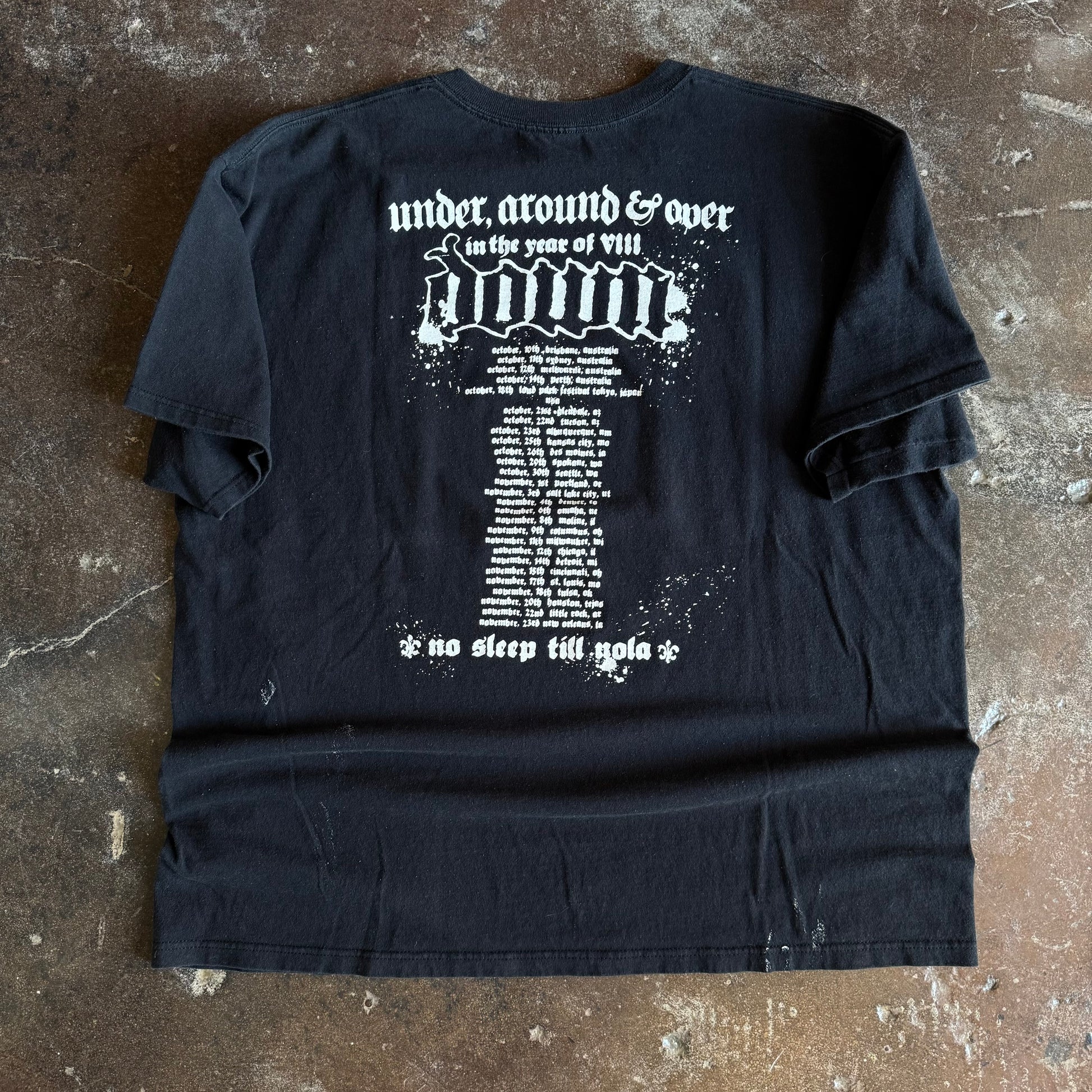 Y2K Down Under Around Cover Tour Tee (XXL)
