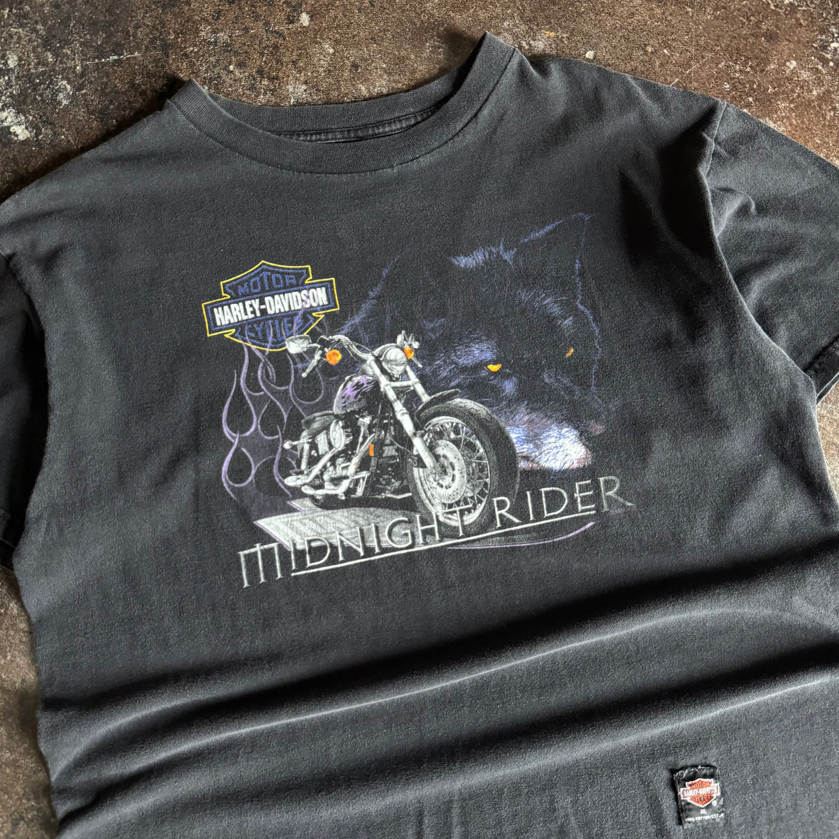 90’s Harley Midnight Rider Tee (XL)