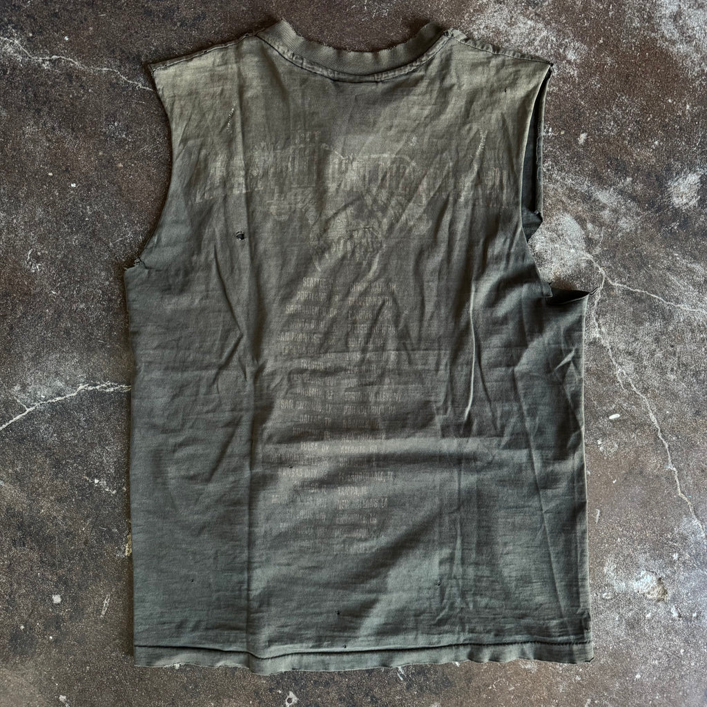 90’s Danzig Faded & Thrashed Cut-Off Band Tee (M)