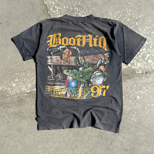 ‘97 Boot Hill Sun Faded Biker Tee (Well-Worn)