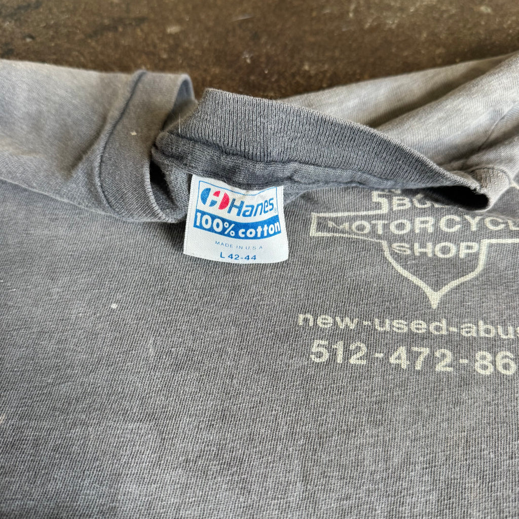 80’s Bud’s Motorcycle Shop Sun Faded Tee (M/L)
