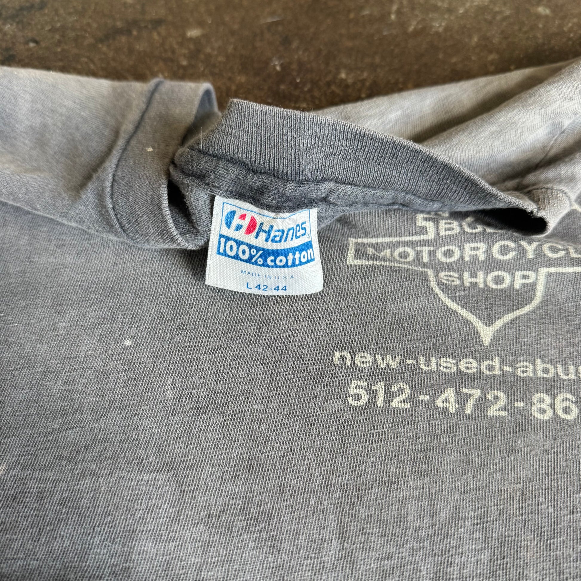 80’s Bud’s Motorcycle Shop Sun Faded Tee (M/L)