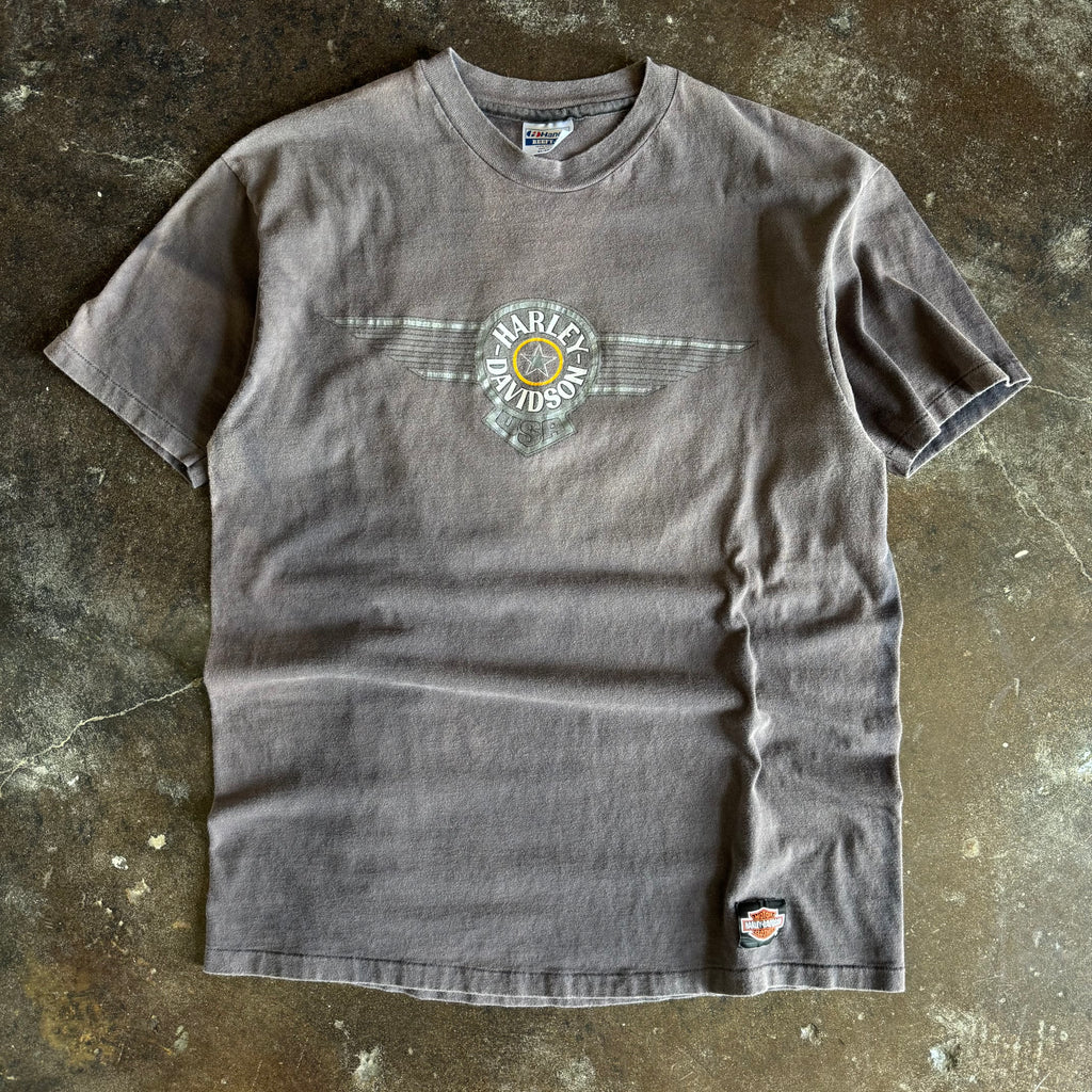 80’s Harley Milwaukee Eagle Sun Faded Tee (XL)