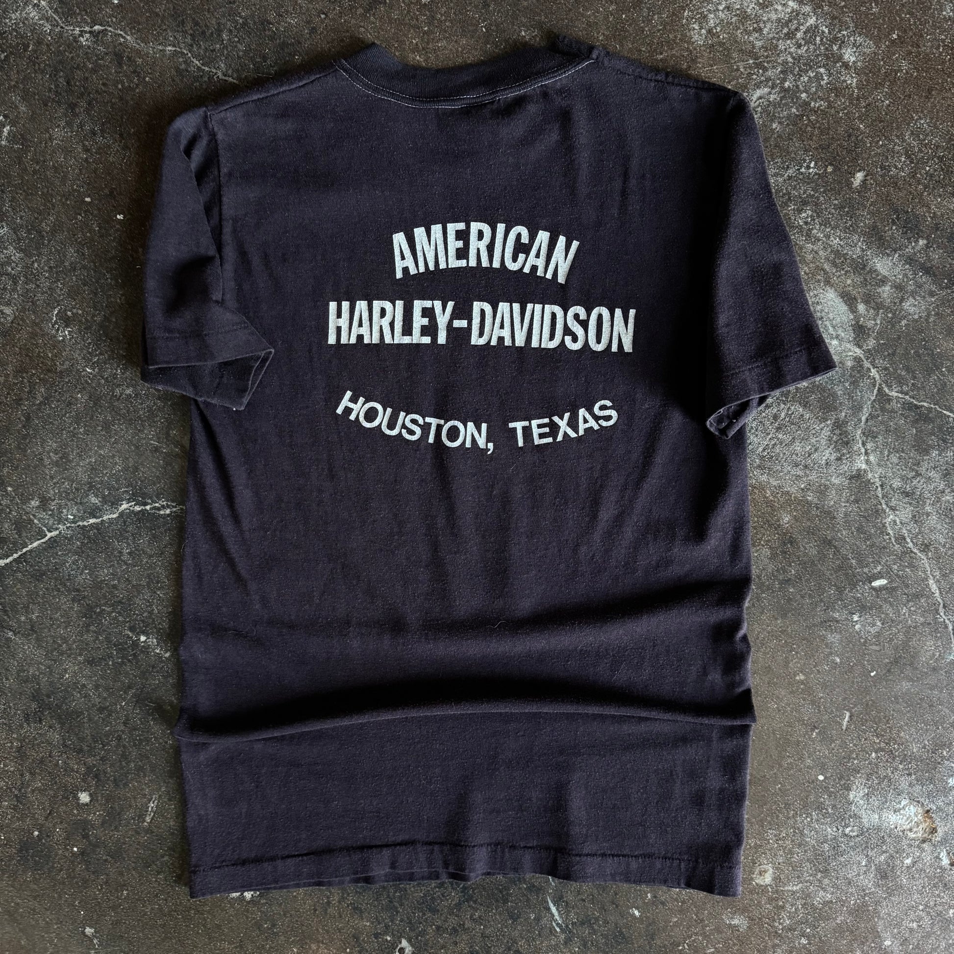 80’s Harley Winged Emblem #1 Texas Tee (M)