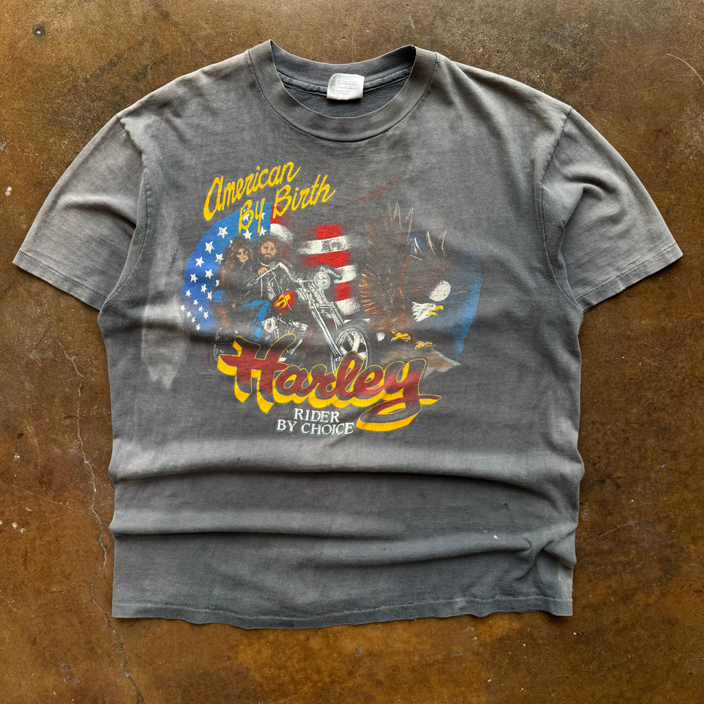 80’s Harley Rider by Choice Faded Tee (XL)