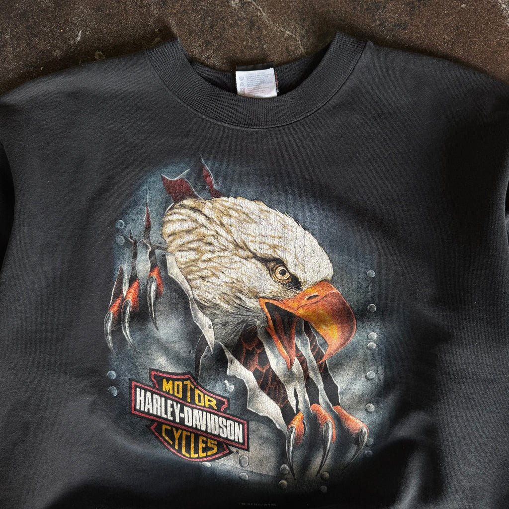 90’s Harley Eagle Claw Breakthrough Sweatshirt (XL)