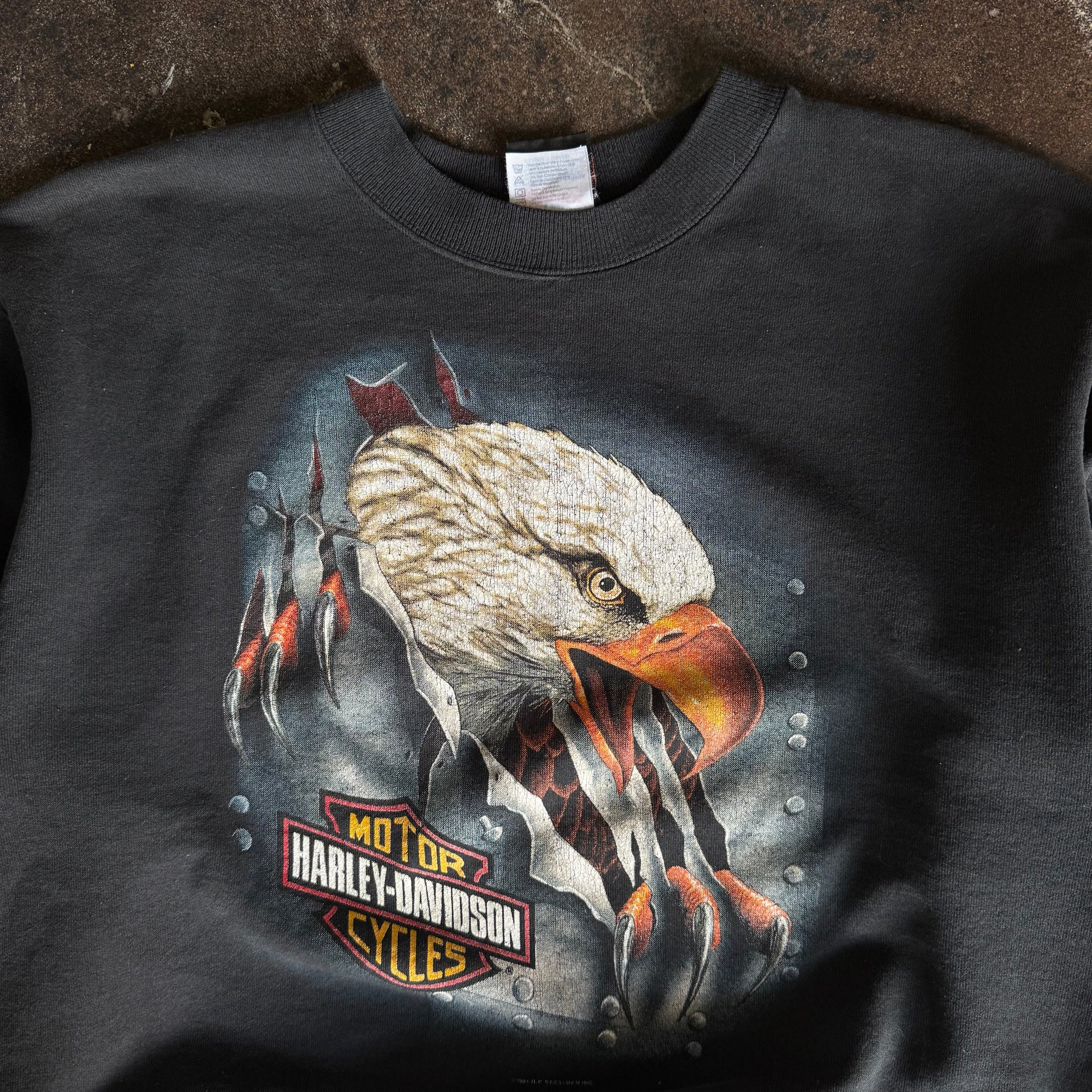 90’s Harley Eagle Claw Breakthrough Sweatshirt (XL)