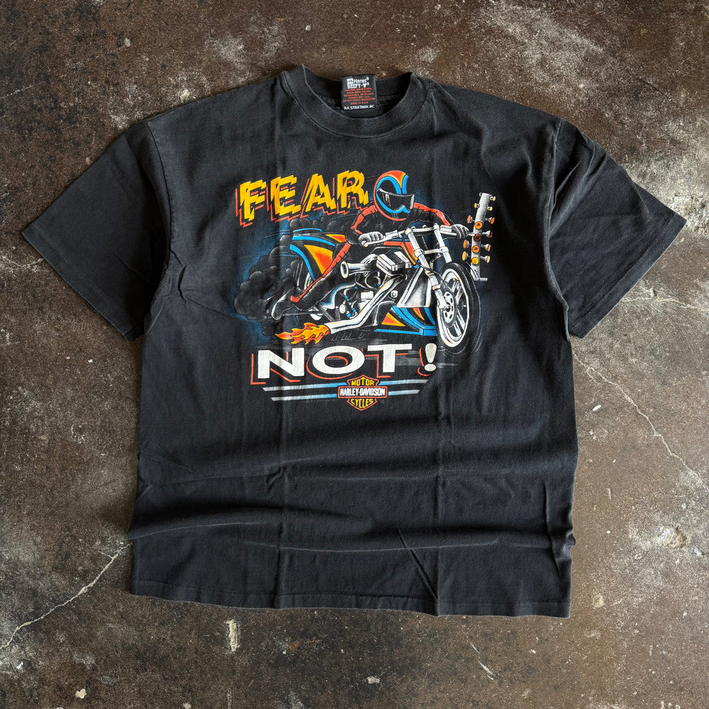 90’s Harley “Fear Not” Racing Tee (L)