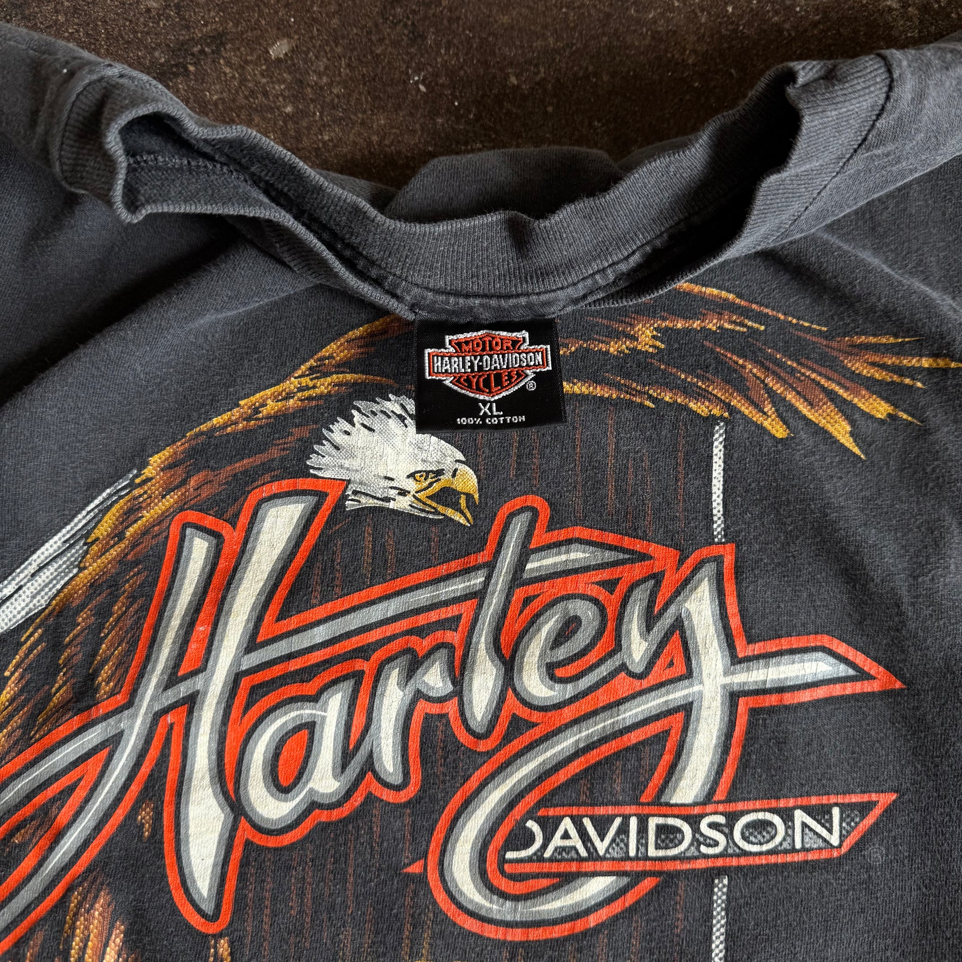 90’s Harley Established Wingspan Eagle Tee (XL)