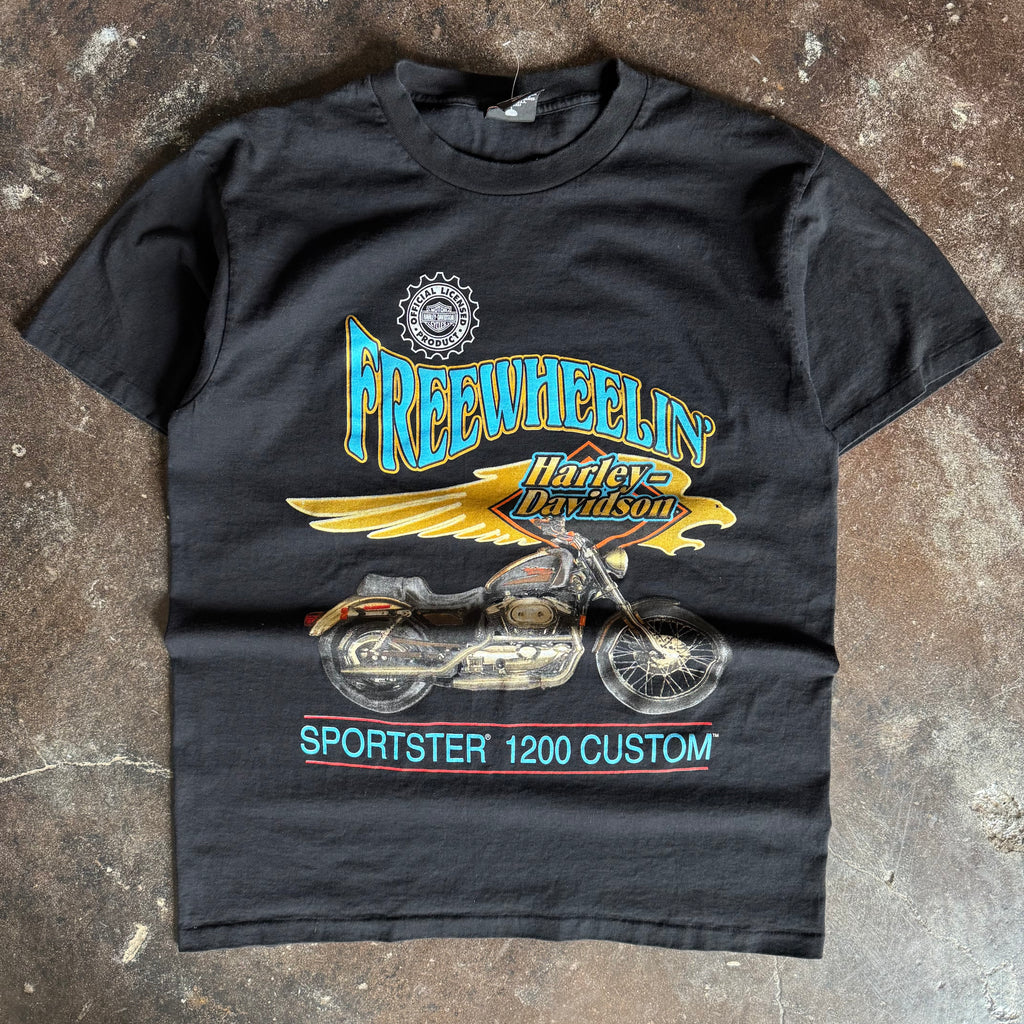 90’s Harley Free Wheelin’ Sportster Tee (L)