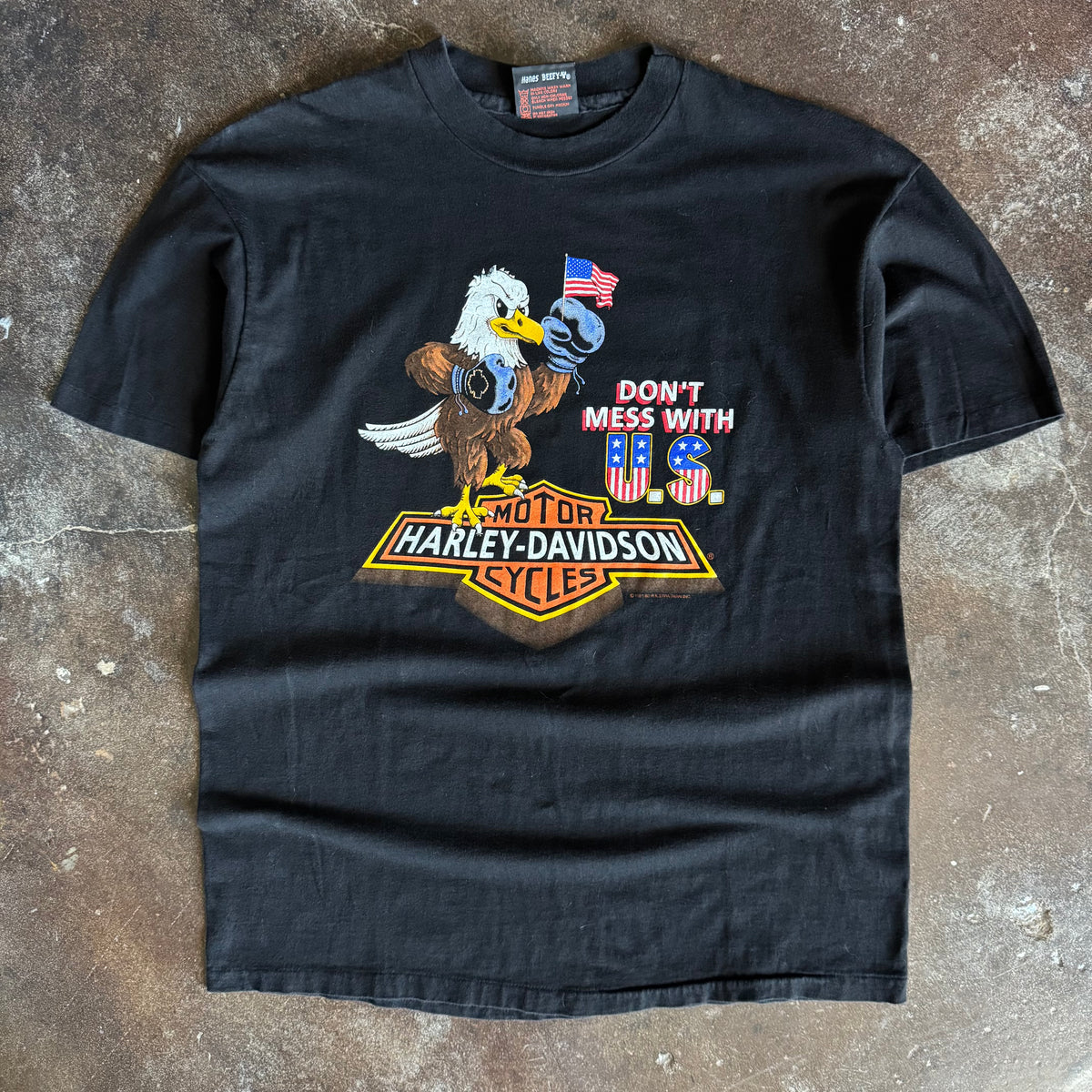 90’s Harley Don’t Mess With Us Tee (XL)