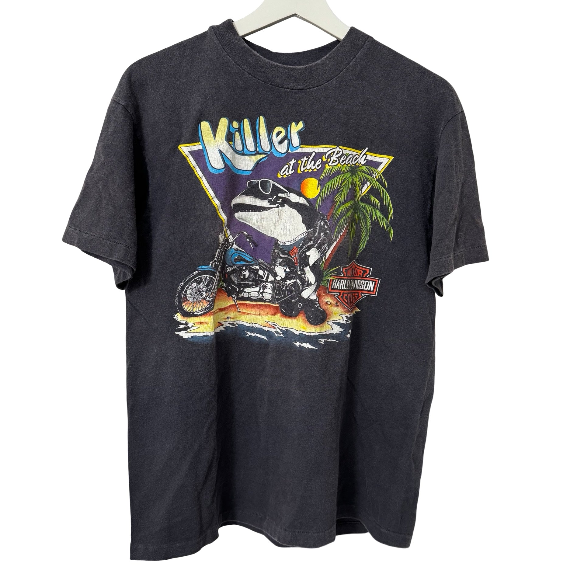 90’s Harley Killer Whale Colorado Tee Size L