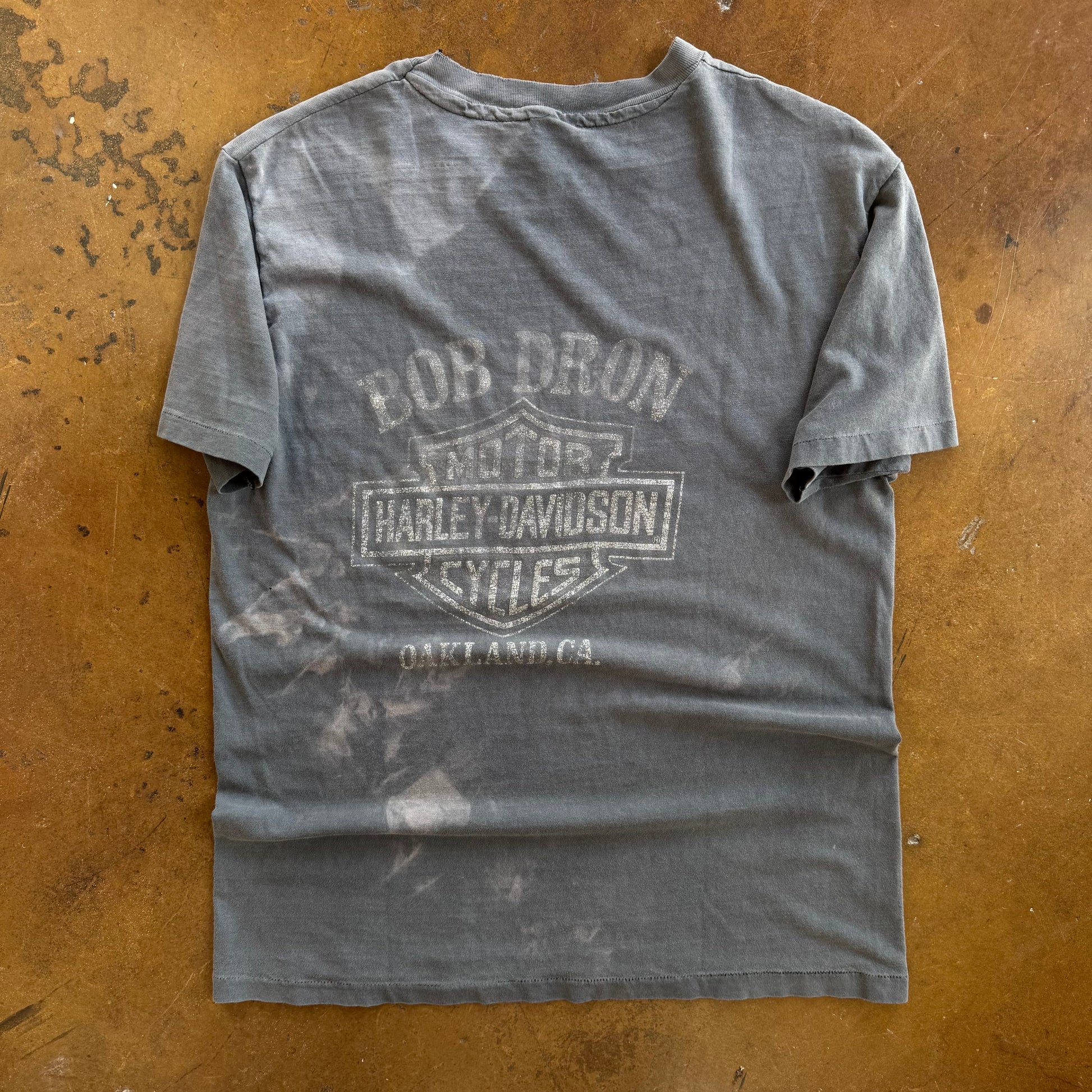 80’s Harley Davidson Oakland CA Sun Faded Tee (L)