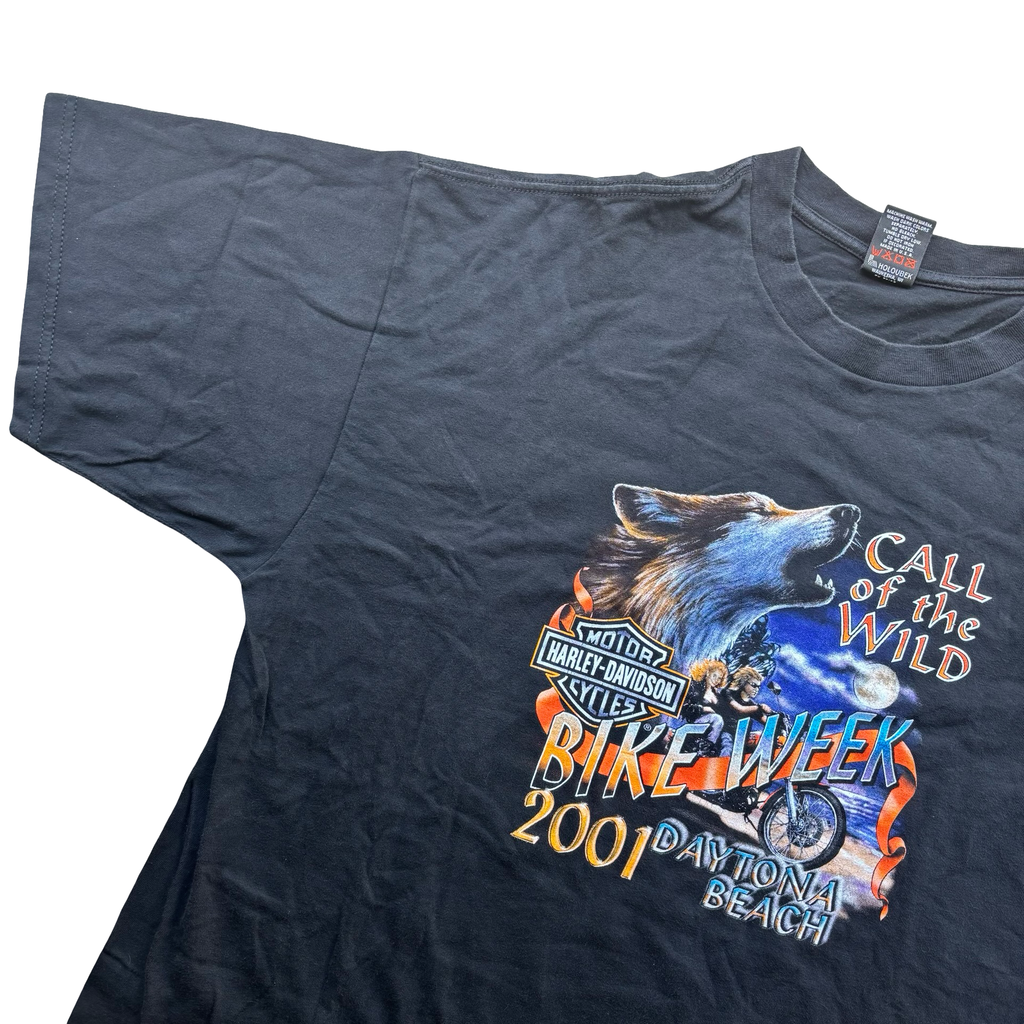 Y2K Harley Call of the Wild Bike Week Tee Size XXL