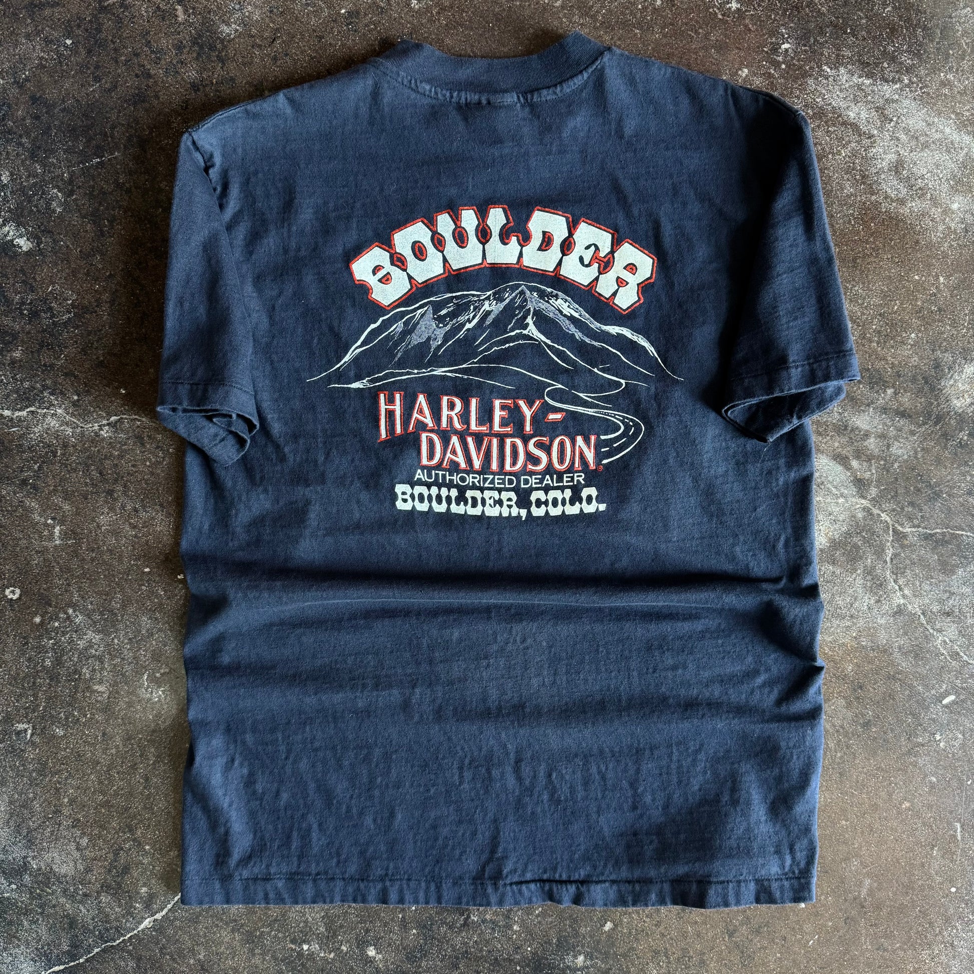 80’s Harley “Official Licensed Harley Owner” Boulder Tee (L)
