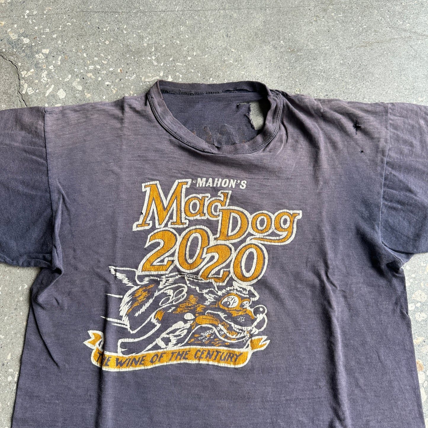 70s Harley Mad Dog 2020 Liquor Tee (Well-Worn)