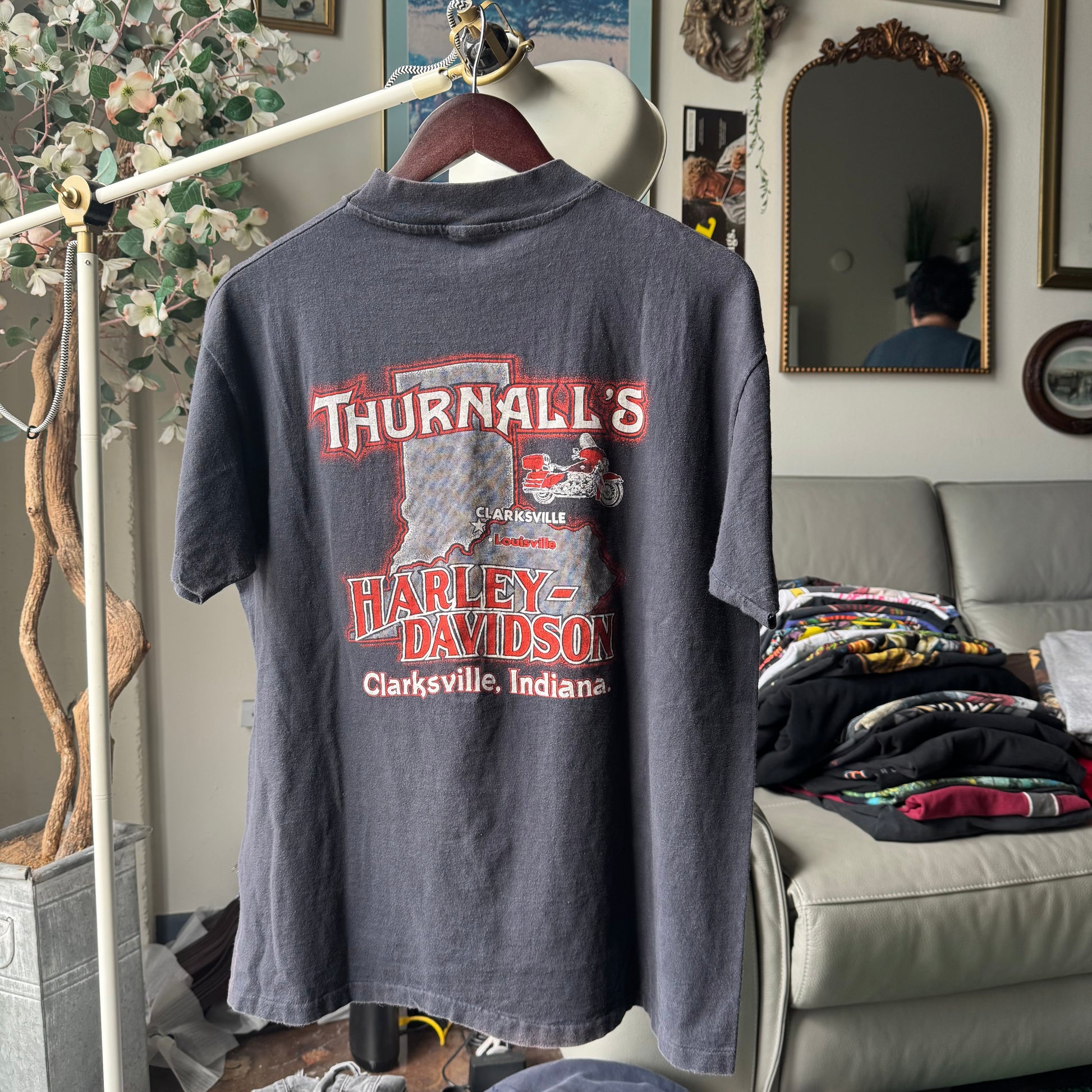80’s Harley Davidson Eagle Logo Tee Size XL