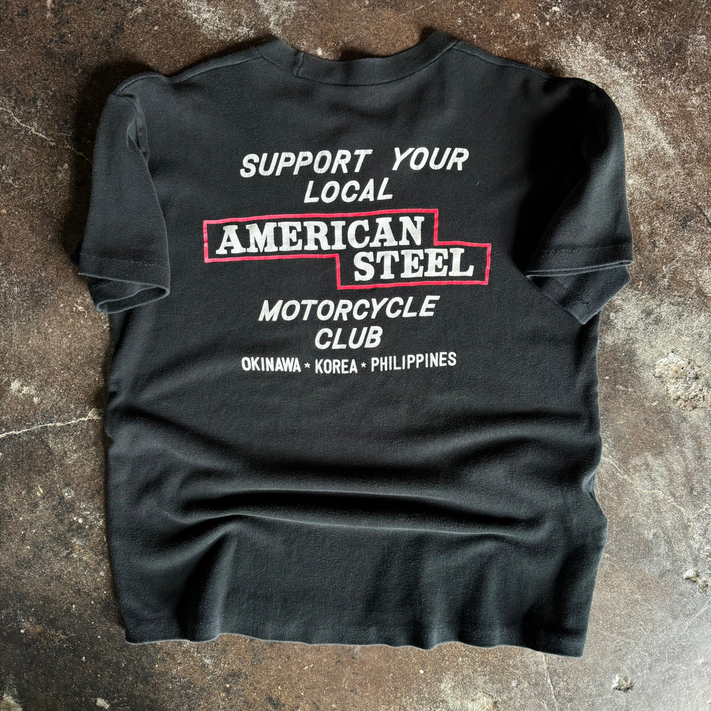90’s Harley Korea “Morning Calm” American Steel Tee (L)