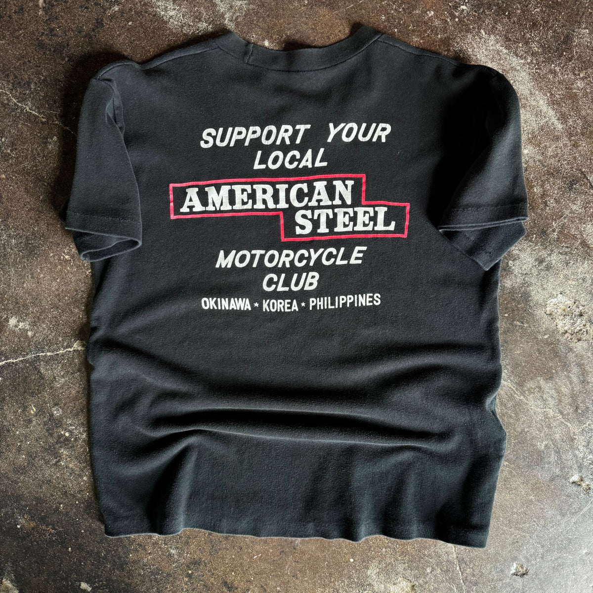 90’s Harley Korea “Morning Calm” American Steel Tee (L)