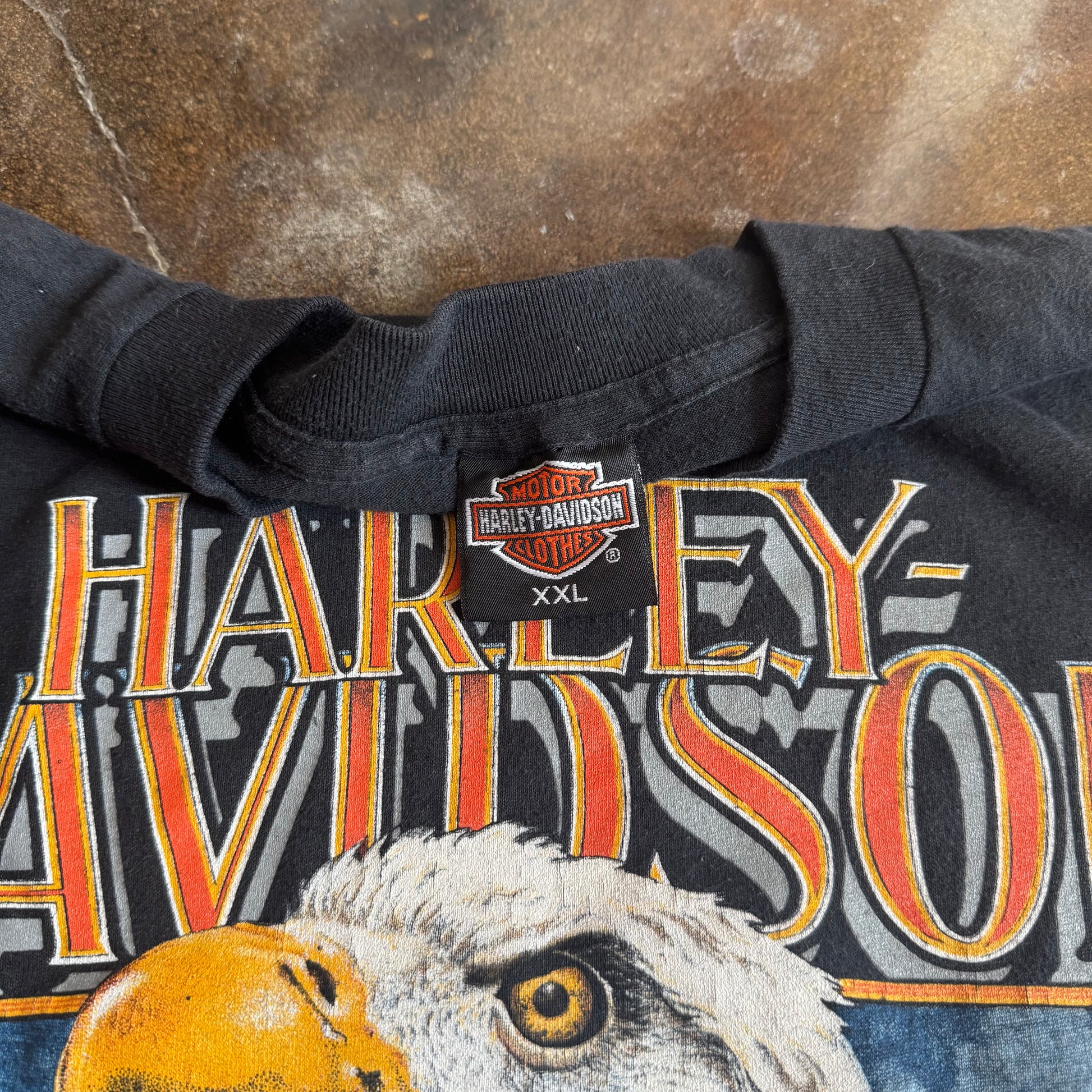 90’s Tripp’s Harley Eagle 50/50 Tee (XXL)