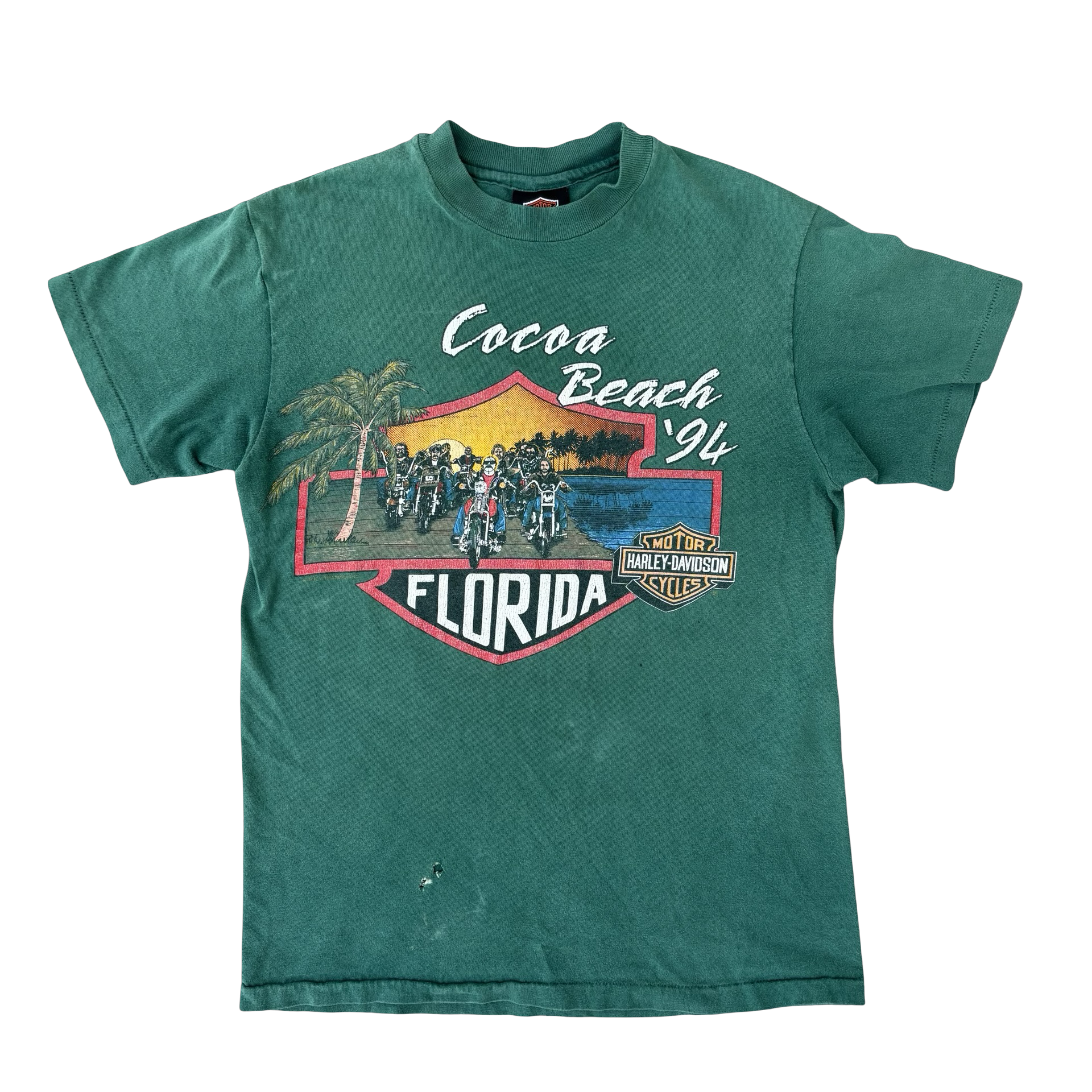 90’s Harley Owners Group Faded Tee Size S