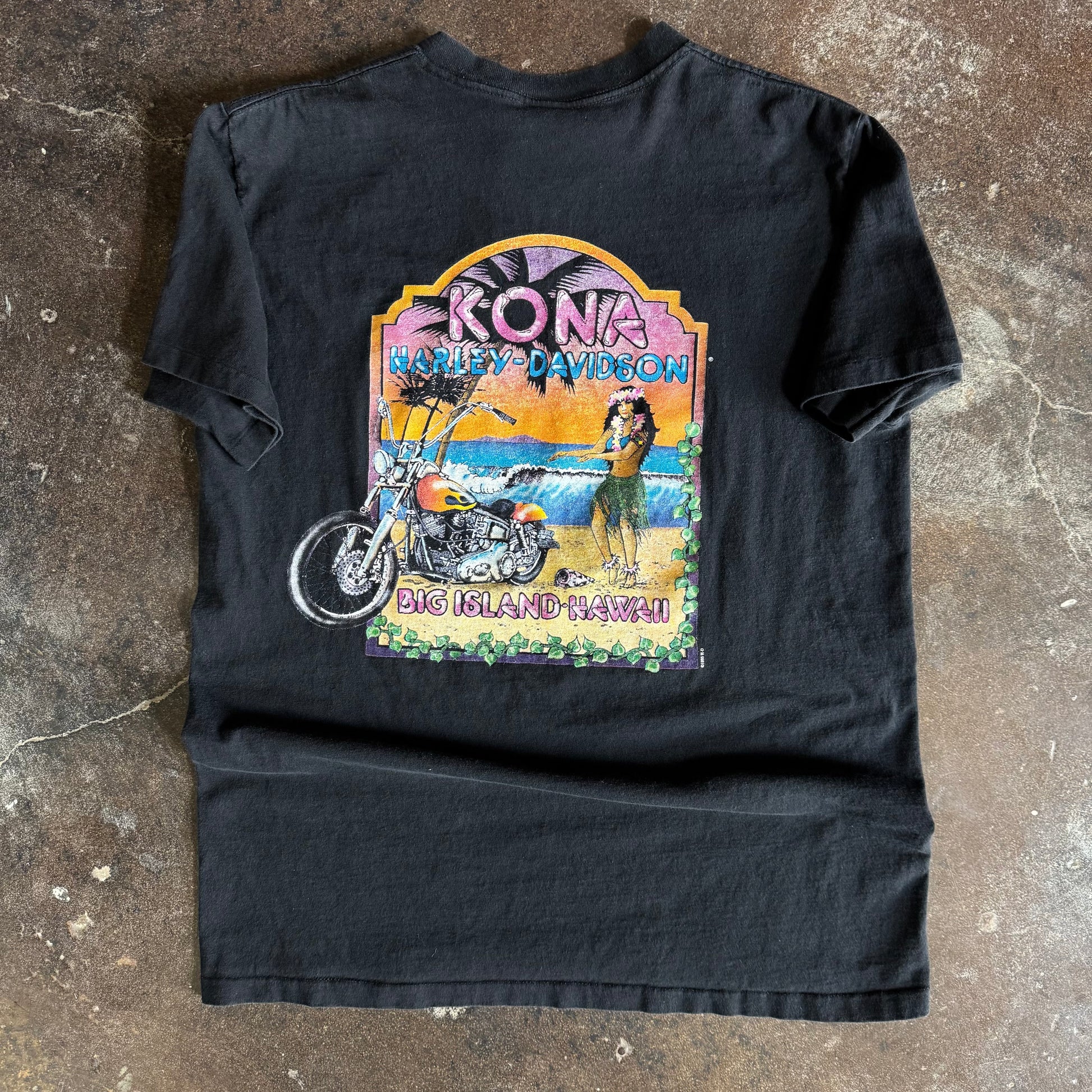 90’s Harley Proud Riders Eagle Hawaii Tee (L)