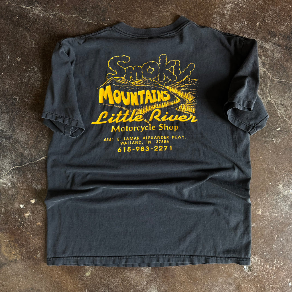 90’s Harley Davidson Smoky Mountains Nutmeg Tee (L/XL)