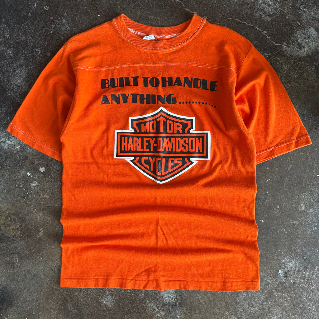 70’s Champion Harley Racing Jersey “Built to Handle” Tee (M/L)