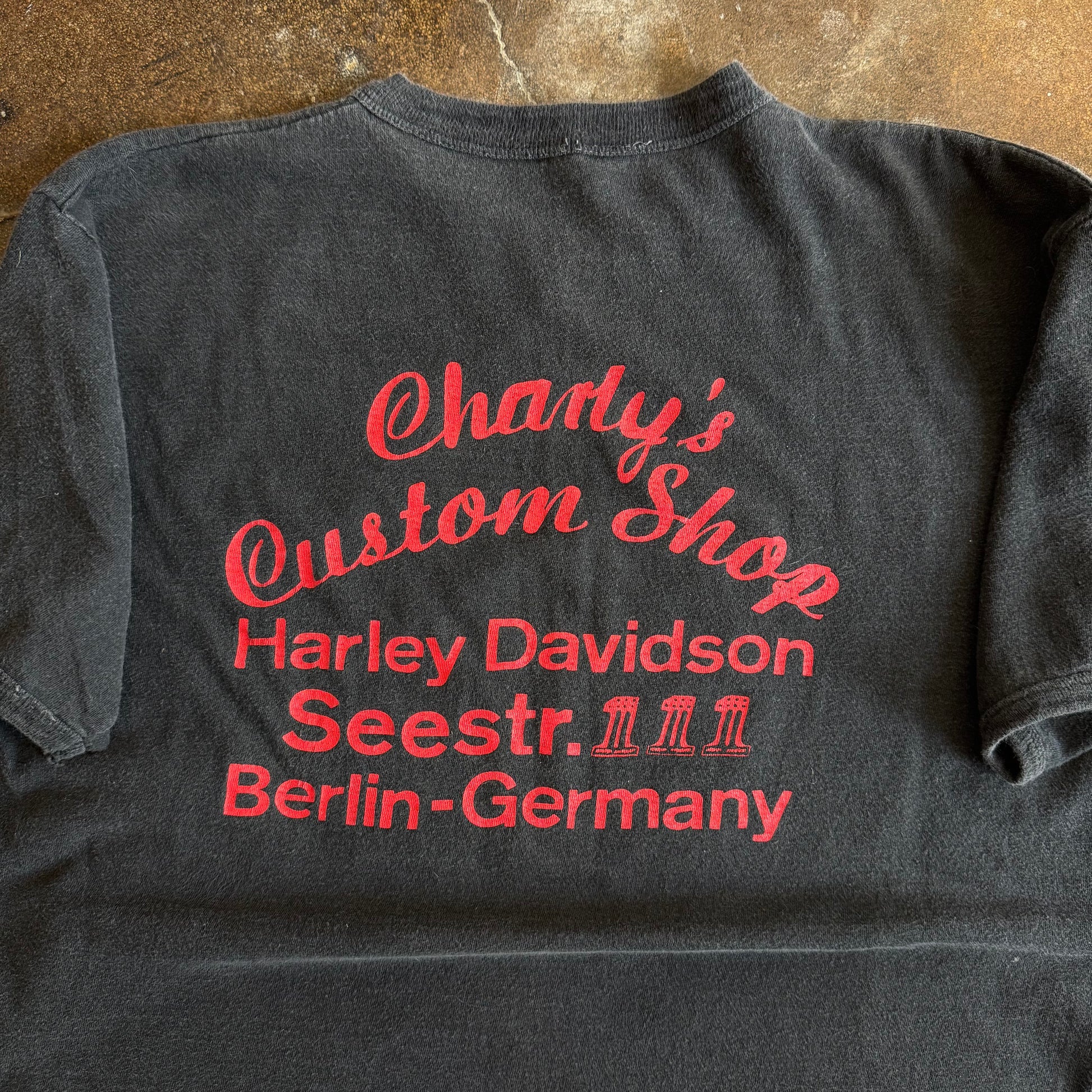 80’s Harley Milwaukee Vibrator Berlin Tee (L)