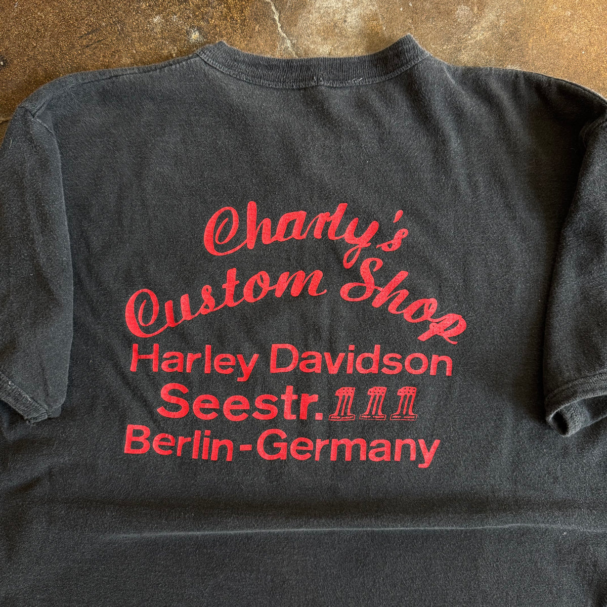 80’s Harley Milwaukee Vibrator Berlin Tee (L)